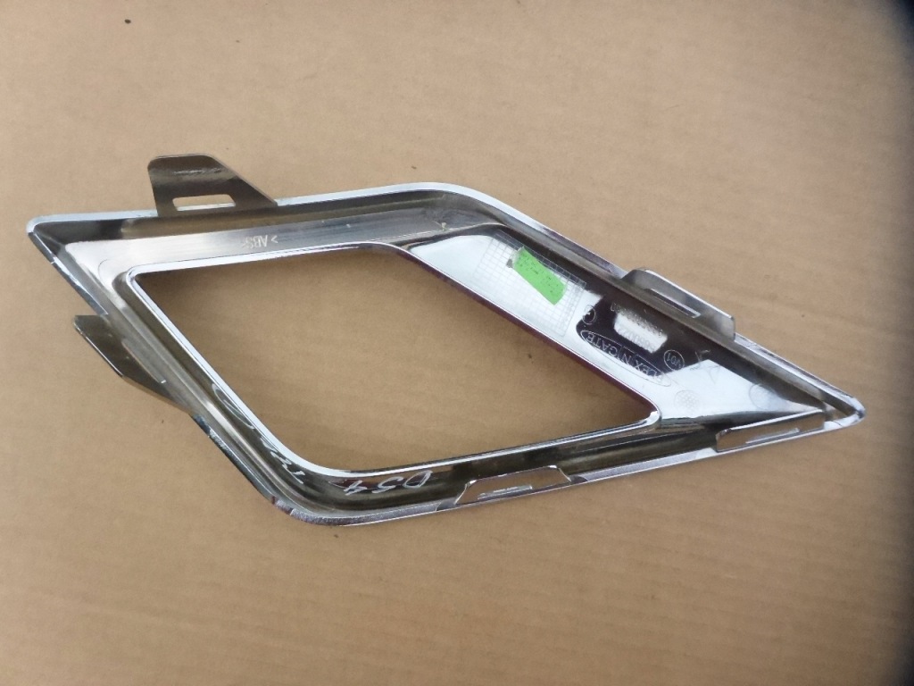 фото №7, Citroen ds4 хром решітка рамка w бампер ліва оригінал