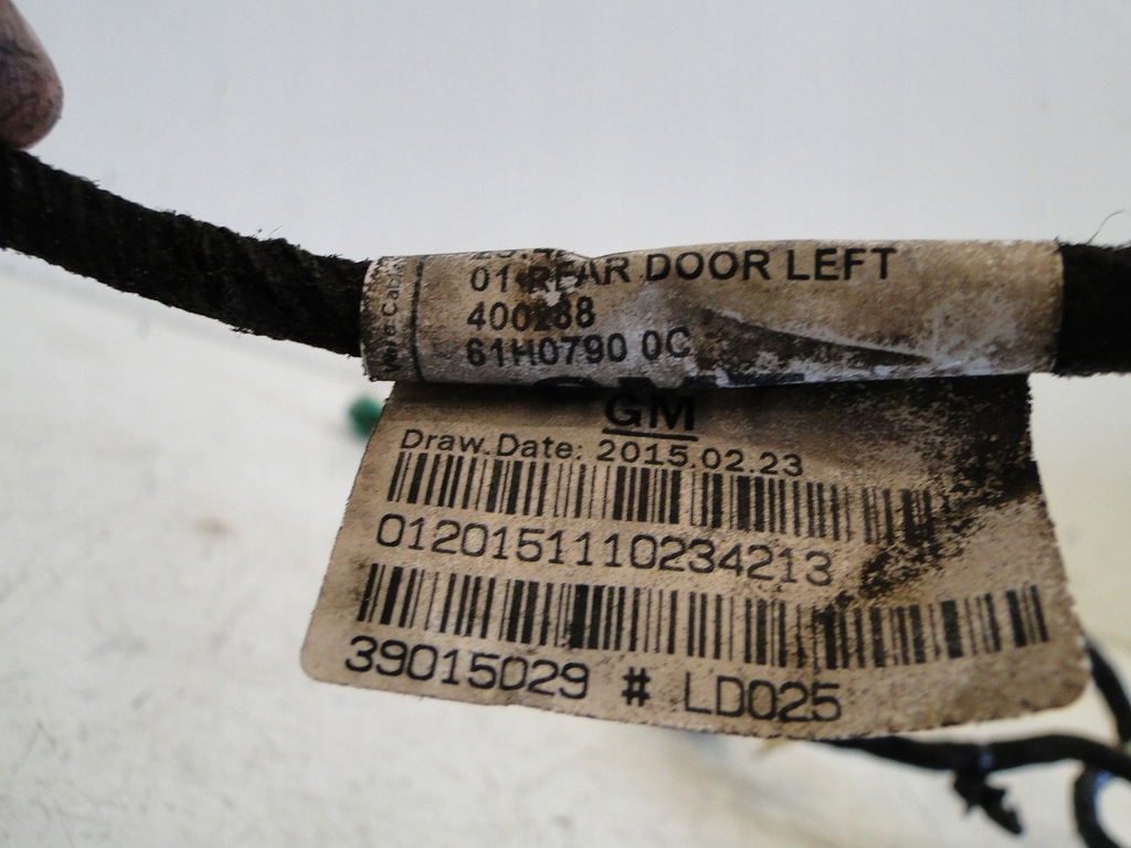 фото №6, Astra k v електропроводка двері лівий задня 39015029