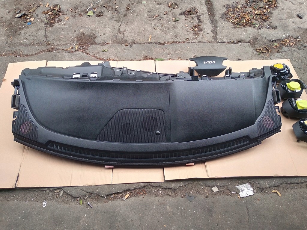 Kia ev6 ev-6 панель приладів панель  ремені подушки безпеки air bag комплект оригінал Зі Шроту