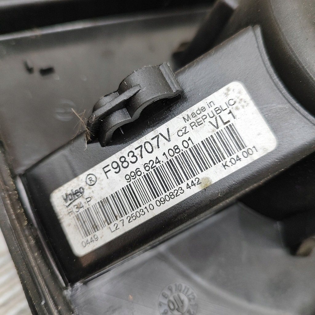 фото №7, Porsche cayman 981 2012 вентилятор обдув / воздуходувка