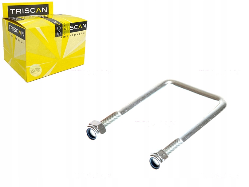 фото №1, Скоба рессора iveco daily 99-11 143x82mm m14 dł резьба 45mm triscan