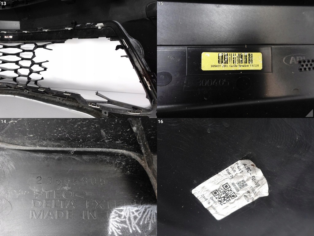 фото №11, Chevrolet camaro vi 6 ss 15-18 решітка радіатора+ бампер перед