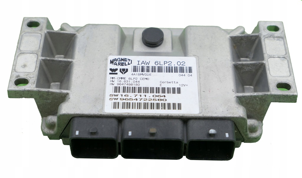 фото №1, Бортовой компьютер citroen c2 1.4 iaw6lp2.02 9654722580