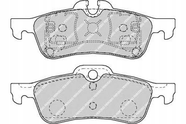 фото №2, Гальмівні колодки гальмівні lincoln continental mini r50 r53
