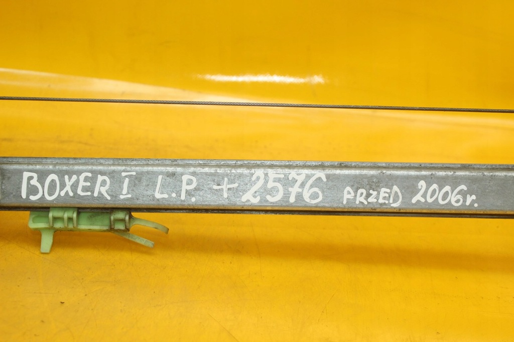 фото №12, Підйомник скло лівий передній перед boxer i citroen jumper i ducato ii