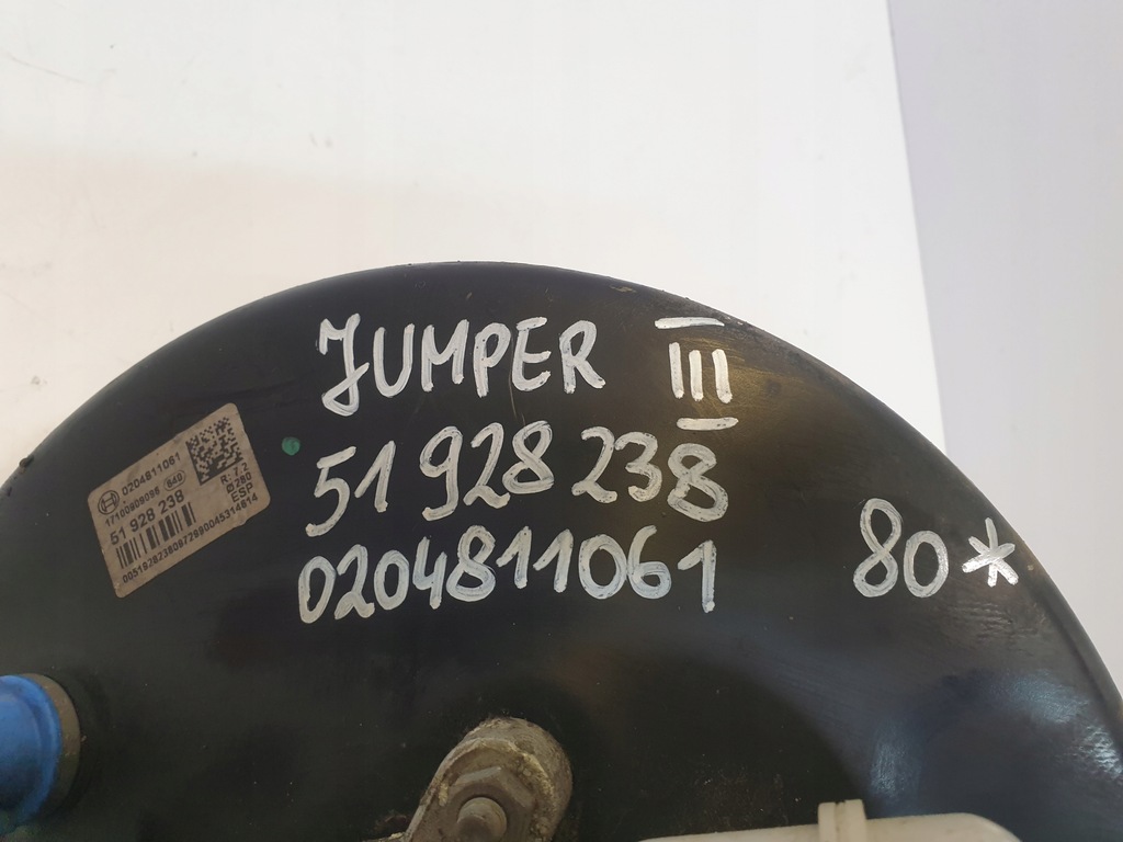 фото №6, Усилитель тормозов насос тормоза citroen jumper iii 51928338 0204811061