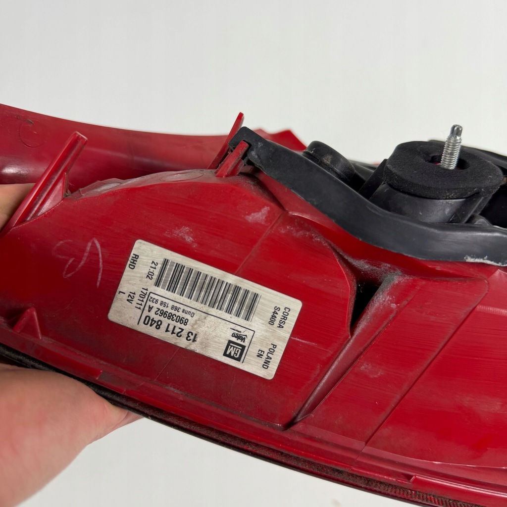 фото №12, Лампа левый задняя левая задняя opel corsa d оригинальный номер оригинал 13211840