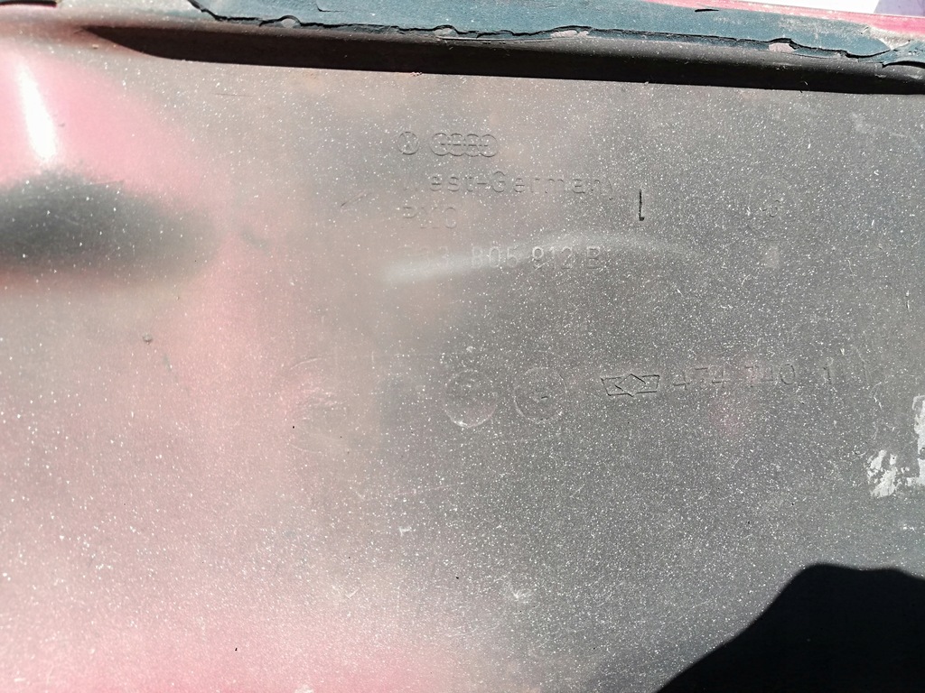 фото №16, Vw scirocco mk2 молдинг правая перед na крыло