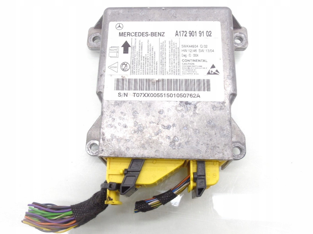 фото №1, Модуль датчик подушка безопасности mercedes slk r172 a1729019102