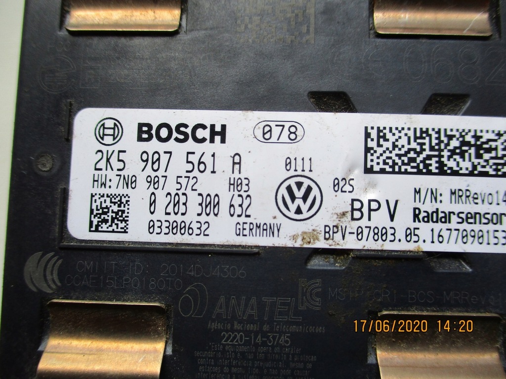 фото №3, Vw caddy iii lift радар датчик 2k5