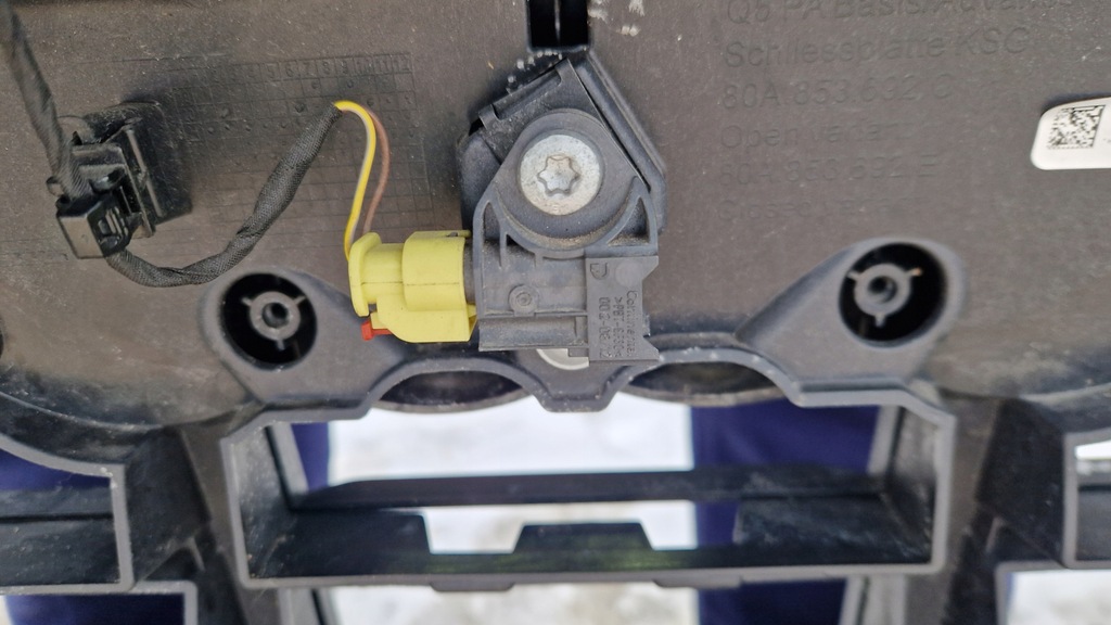 фото №9, Бампер audi q5 80a lift цвет ly9l jak новый bez покраска pdcx4 жгут