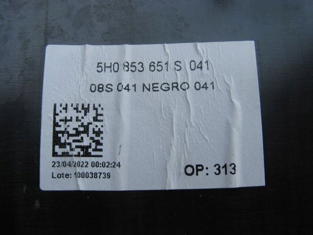 фото №9, Решётка радиатора решётка радиатора vw golf viii 8 5h0853651s golf led