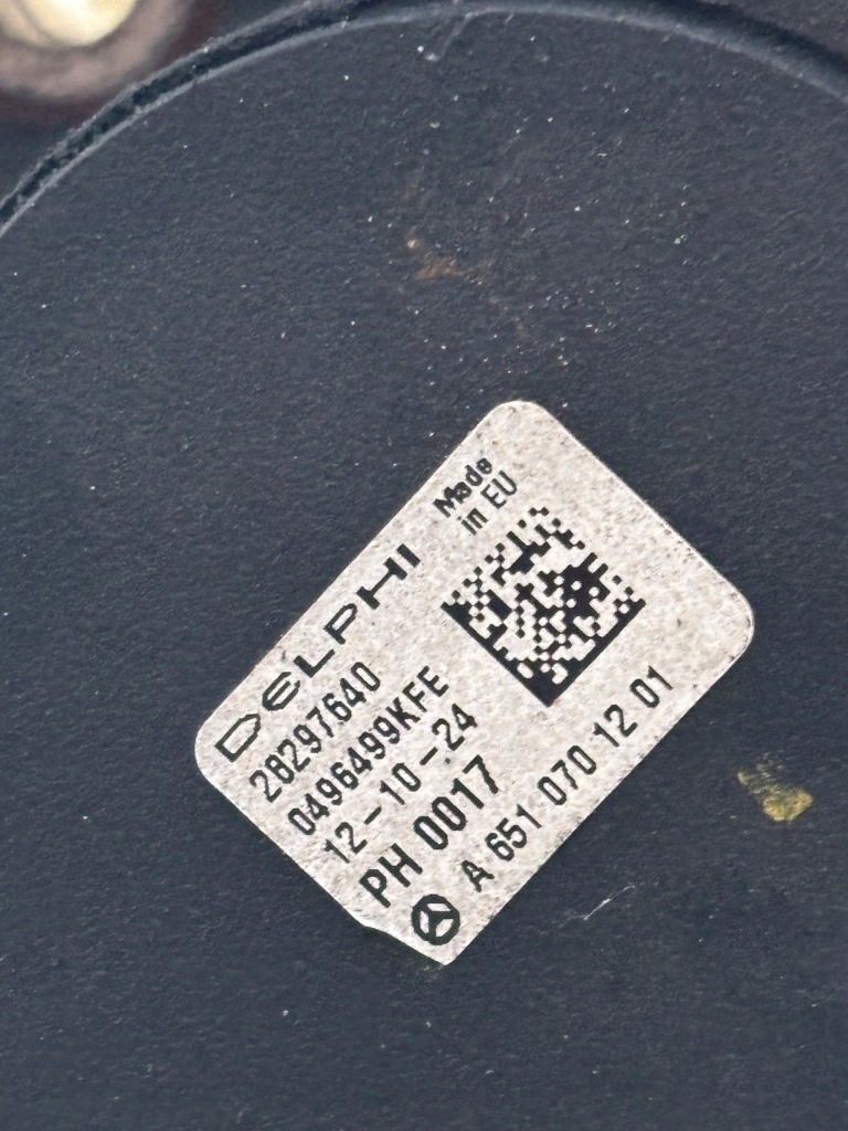 Mercedes a b klasa gla 1.8 cdi форсунки молдинг насос a6510701387 delphi Недорого