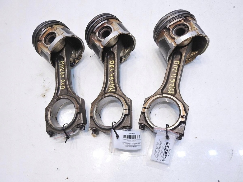 фото №11, Поршень шатун mazda 6 gh 2.0 citd