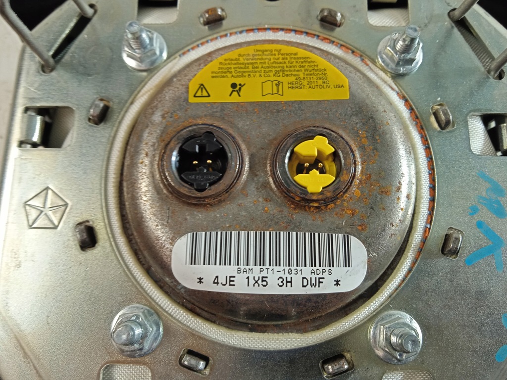 фото №8, Dodge ram 09 подушка водія usa 4je1x53hdwf