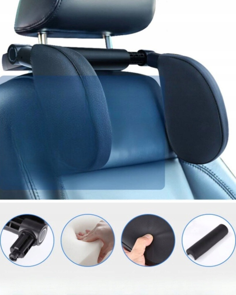 фото №10, Підголівник автомобільний регульований спинка na голови