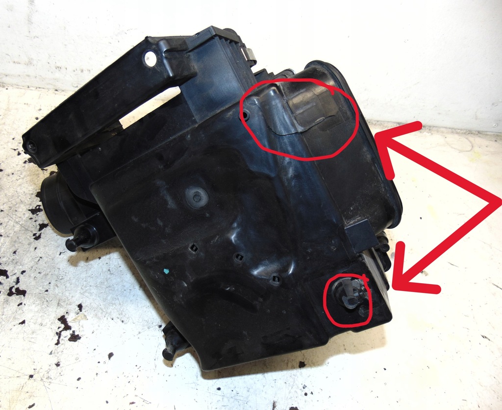 фото №12, Корпус фильтра воздуха mercedes b klasa w246 1.5cdi europa