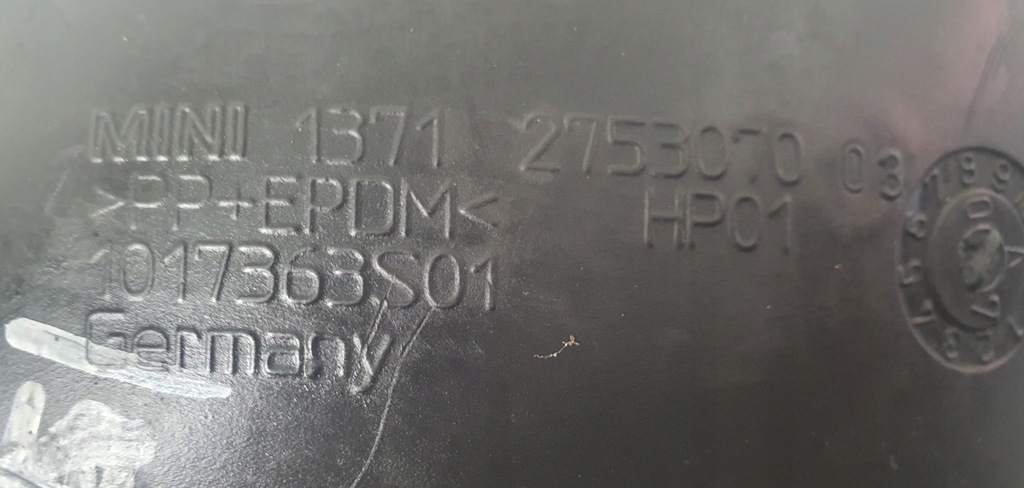 фото №3, Труба воздухозаборник воздуха mini r55 r56 r57 r58 2753070