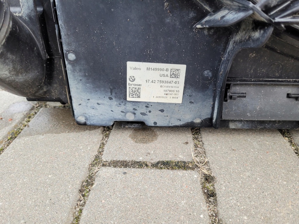 Радиатор комплект радиатор вентилятор интеркулер bmw x3 f25 3.0 d Киев