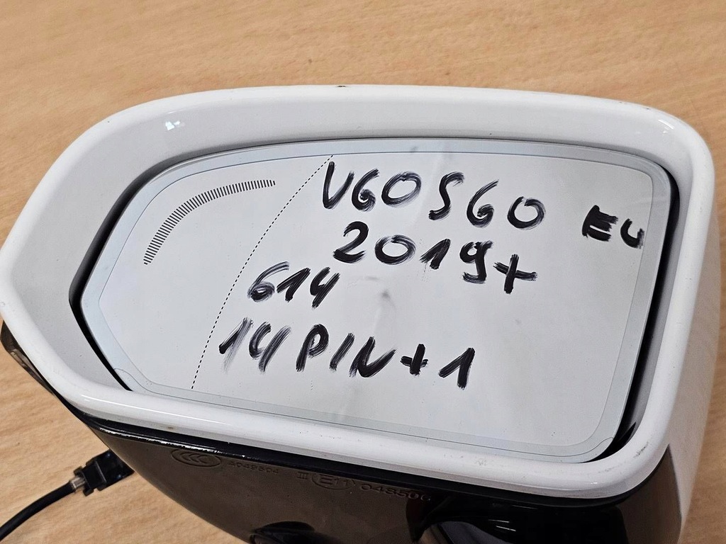 фото №10, Дзеркало ліва volvo s60 v60 v60 cc 2018- 14pin+1 31477570 614