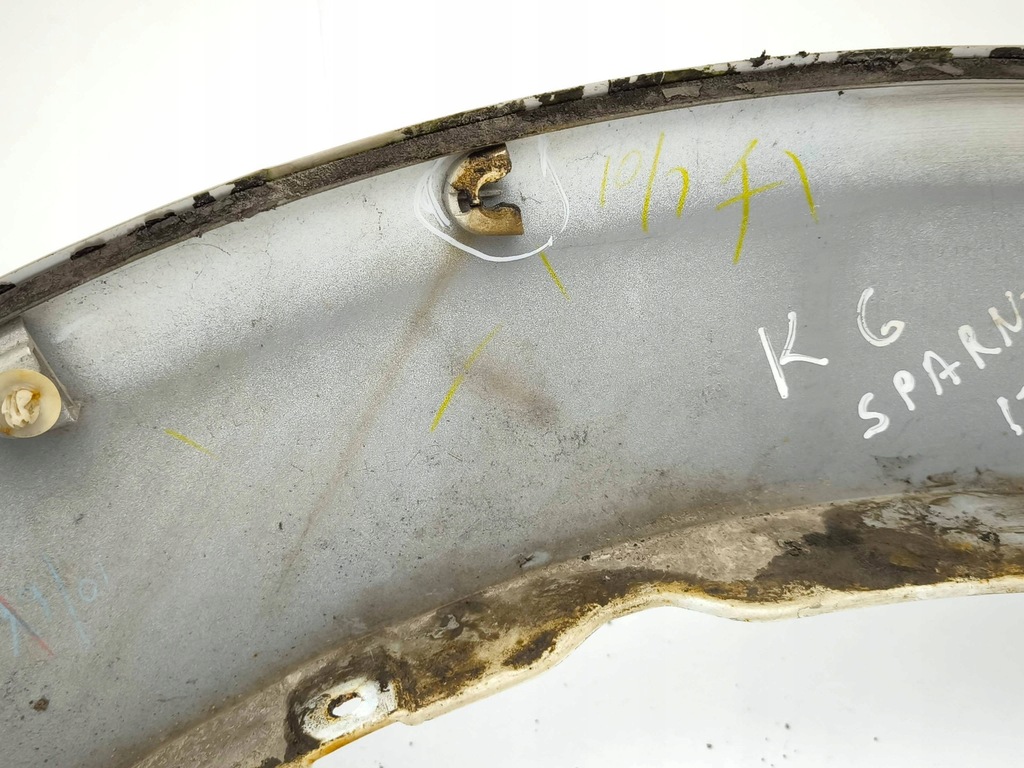 фото №7, Mitsubishi pajero 2007 левая сторона молдинг крыла заднего