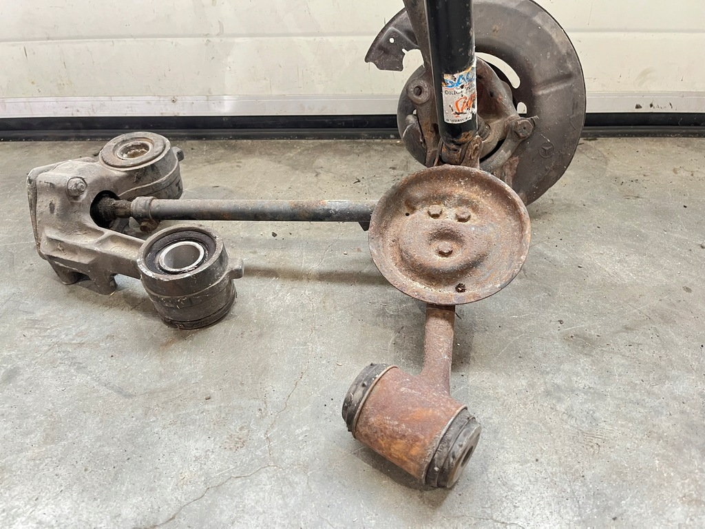 фото №8, Поворотний кулак kpl важіль амортизатор перед передній лівий сторона водія mercedes w126