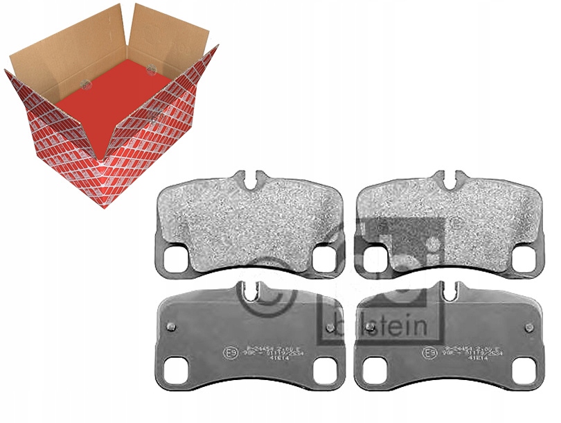 фото №1, Набор - комплект тормозных колодок тормозных [febi bilstei