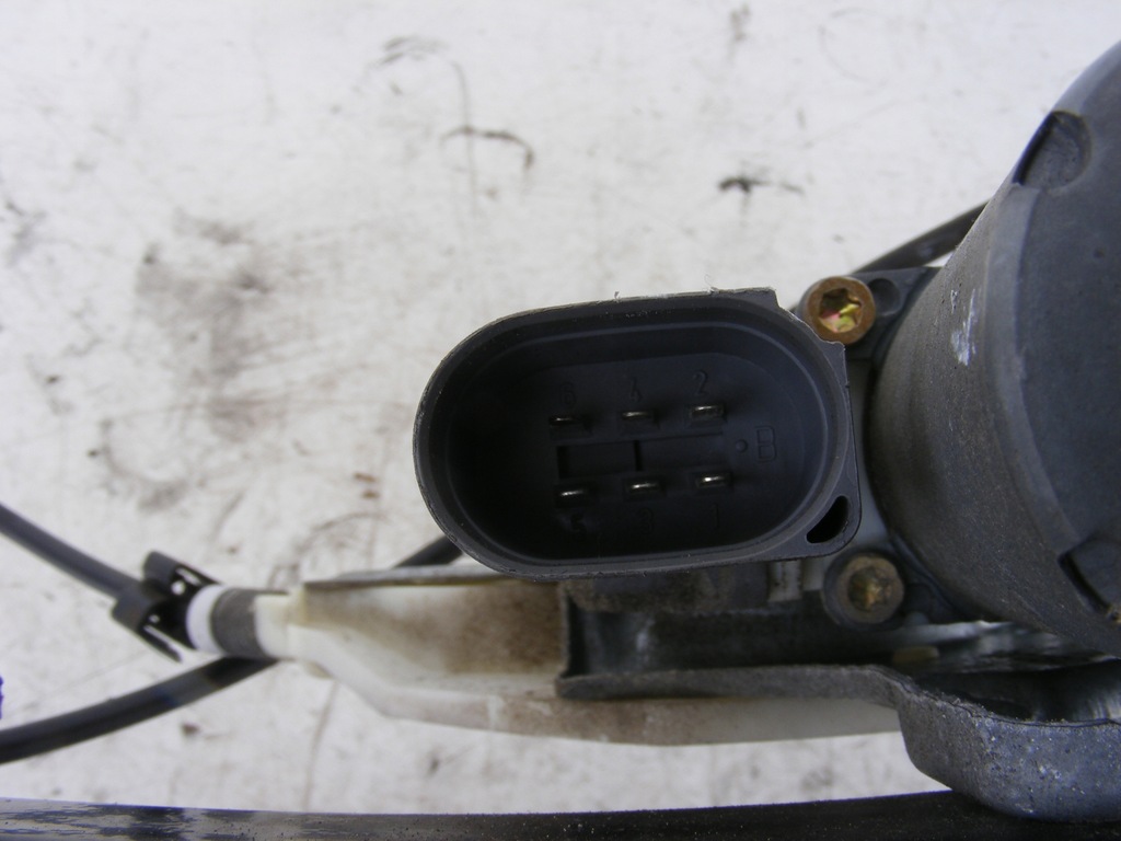 фото №5, Bmw e46 cabrio механизм стекло дверь правый 2003.09-2007 rok 6 pinów