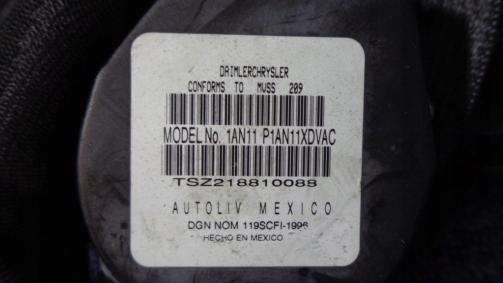 фото №4, Pas безпеки journey freemont лівий задній