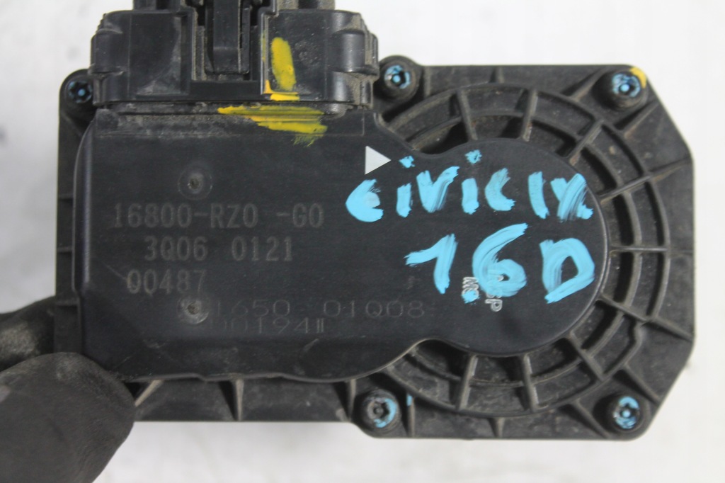 фото №2, Дроссельная заслонка 16800-rzo-go honda civic ix 1.6d 11-