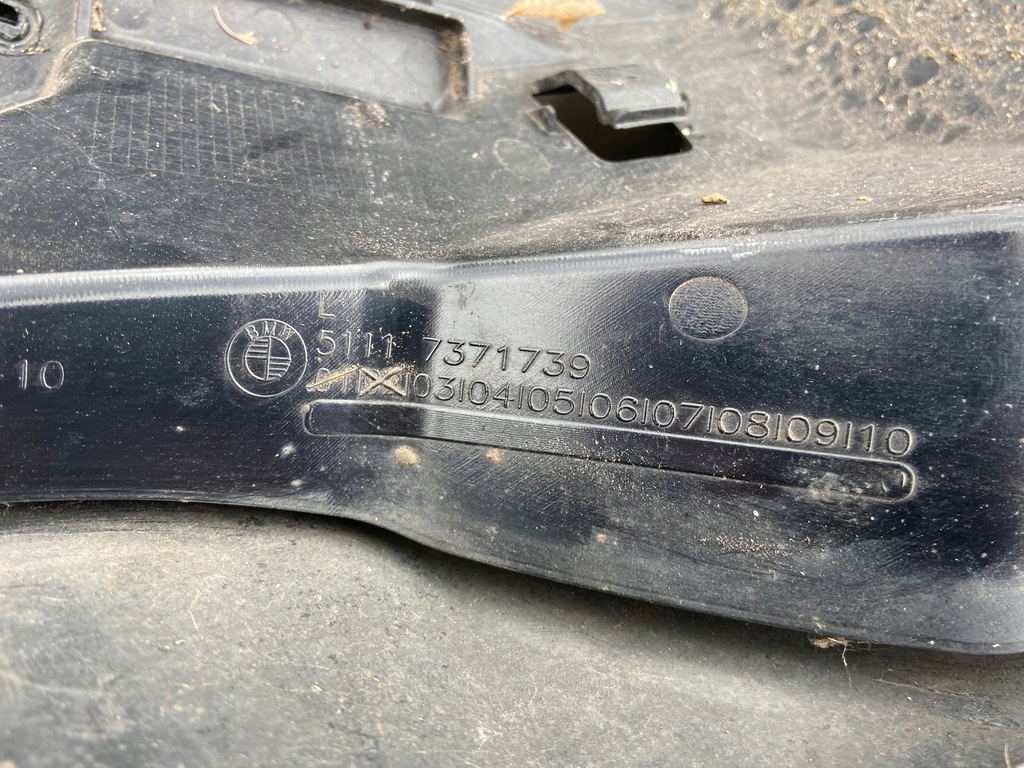 фото №13, Bmw 1 f20 f21 напрямна лівий бампер перед ідеальний стан