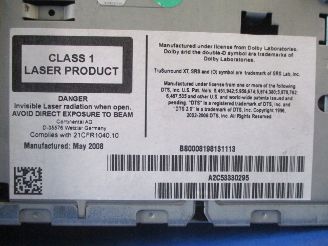 фото №4, Vw touran lift радио навигация 1t0035680b