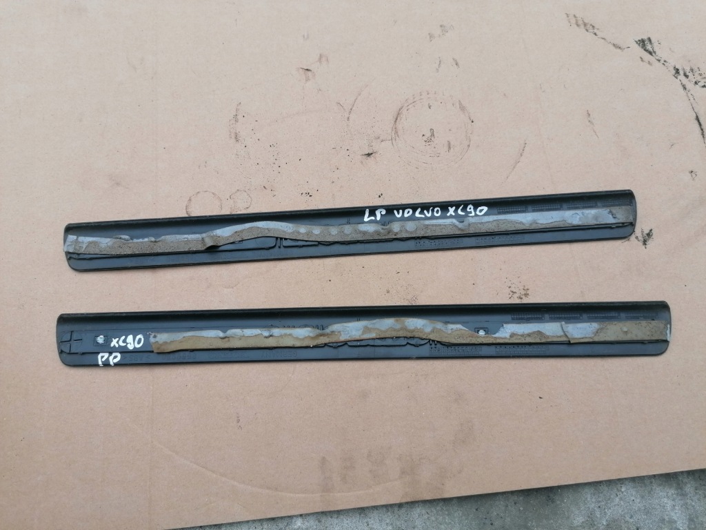 фото №2, Молдинг накладка поріг поріг volvo xc90 02-12