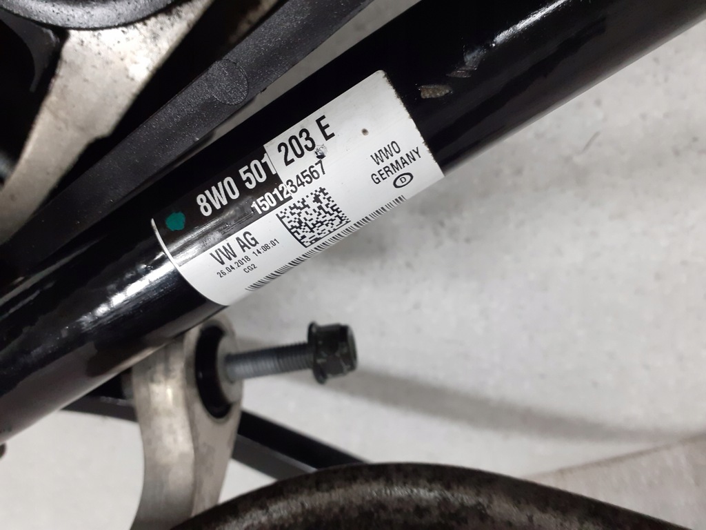 фото №8, Audi s5 a5 f5 8w a4 b9 quattro 4x4 2017- поворотный кулак рычаги левый правый задняя