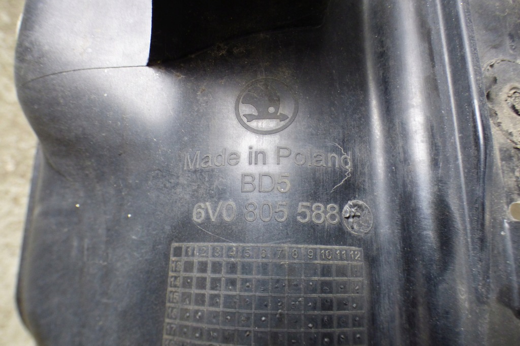 фото №9, Pas перед передній 6v0805588f skoda fabia iii