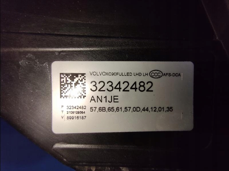 фото №14, Volvo xc90 ii xc-90 ii lift full led 32342482 лампа передняя перед