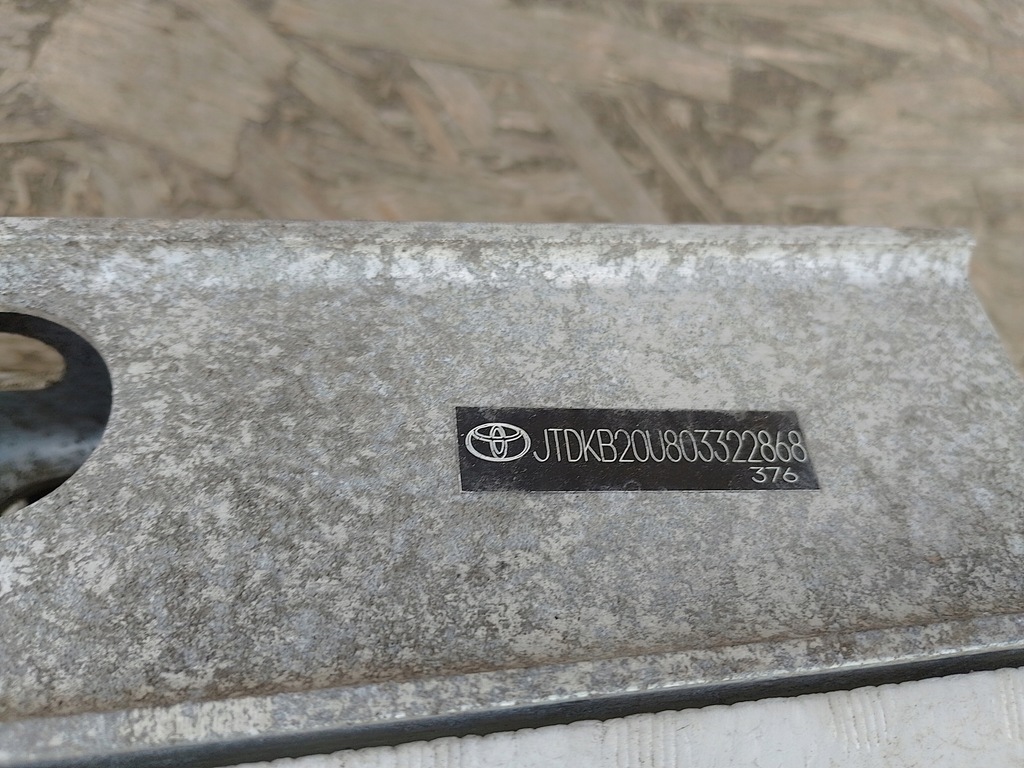 фото №4, Балка бампера задня абсорбер toyota prius ii