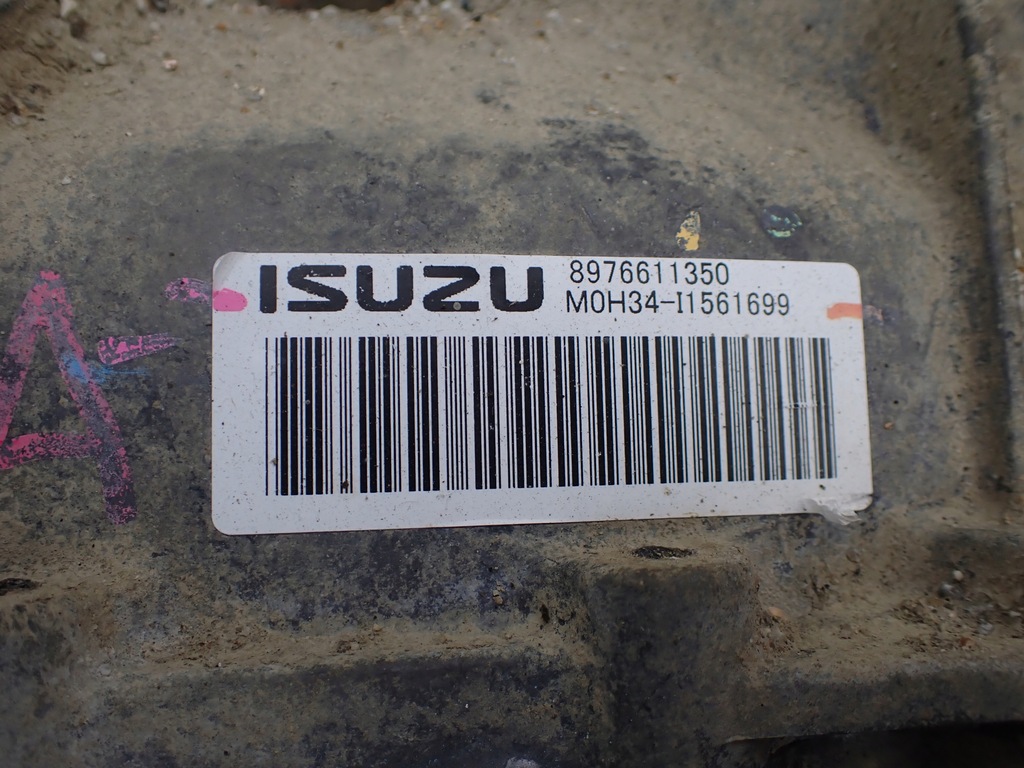 фото №12, Коробка передач передач 6b механічна коробка передач редуктор isuzu d-max iii 19- 1.9 ddi