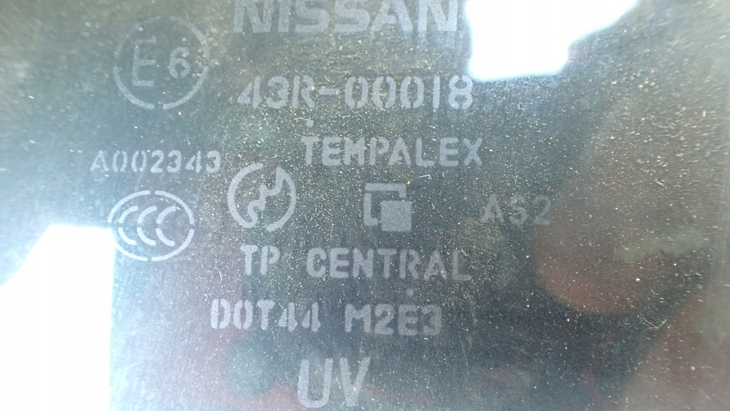 фото №5, Скло лівий перед nissan x-trail t30