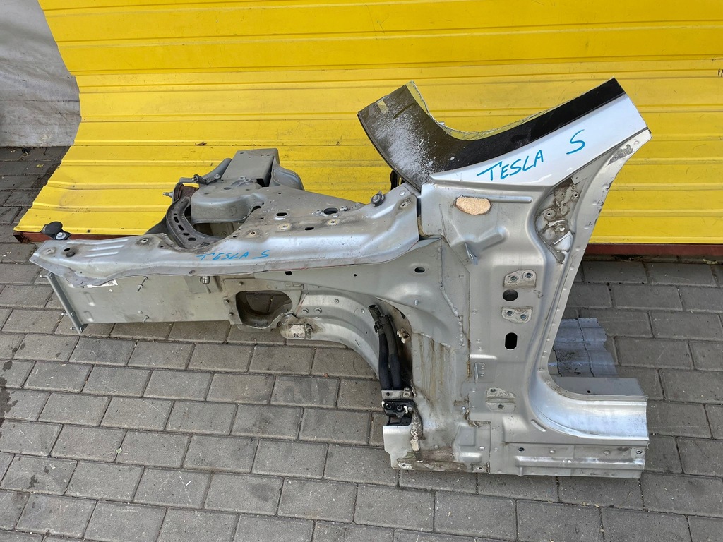 фото №4, Tesla model s четверть левая перед лонжерон 4x4