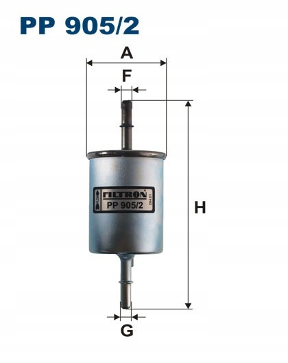 Купити Фільтр пального filtron передня права 905/2