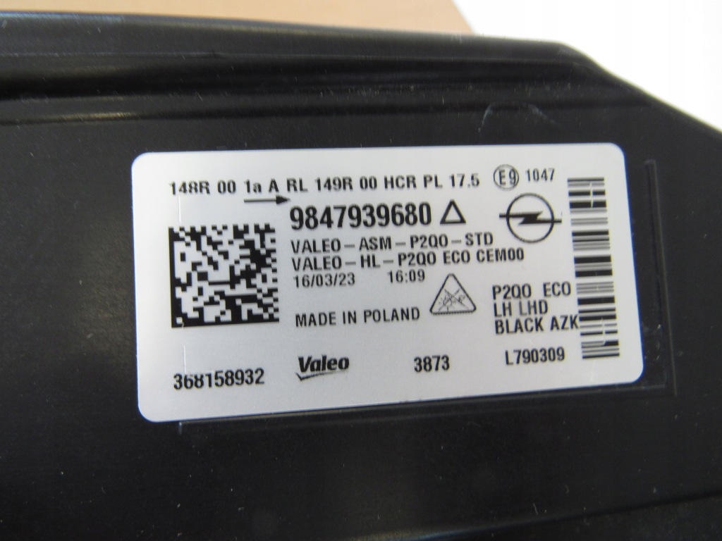 фото №7, Opel mokka b 2020-2024 лампа ліва перед led