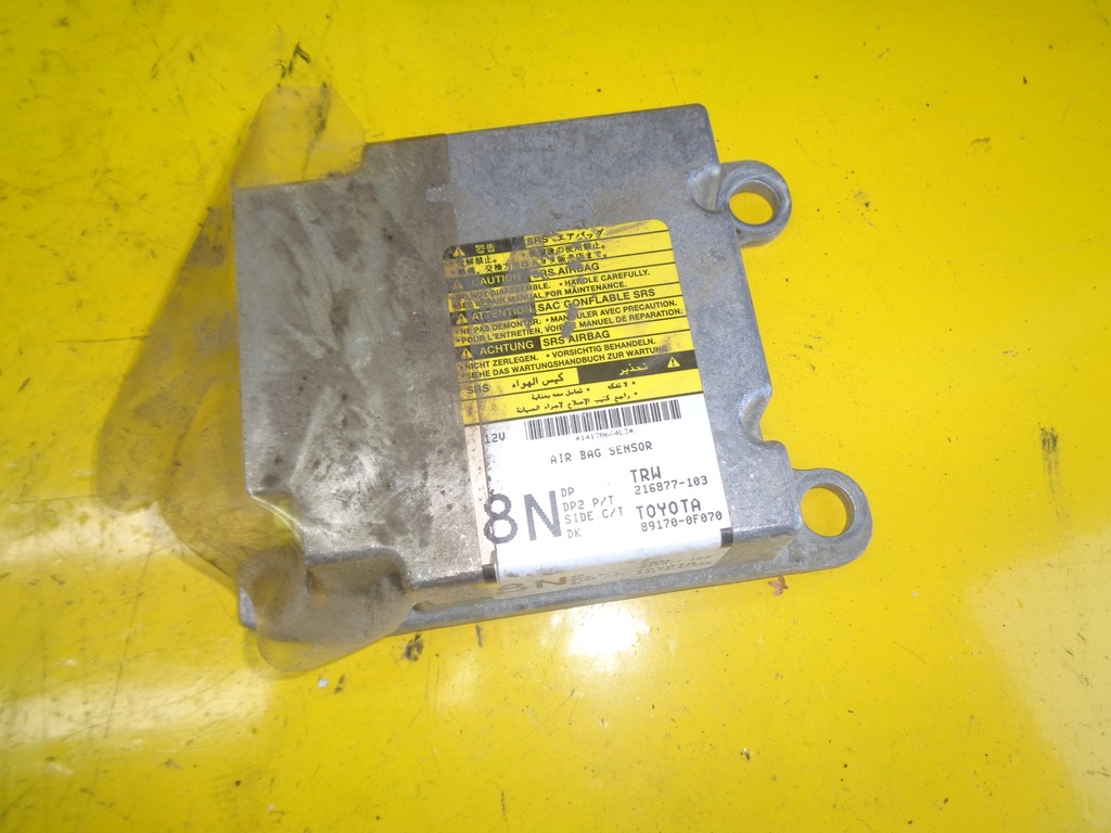 фото №1, Модуль подушка безпеки toyota corolla verso _e12_ 891700f070 2.2l дизель 66kw 2008