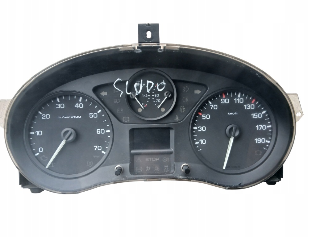 фото №1, Счетчик приборы fiat scudo ii 2.0hdi 9665155280