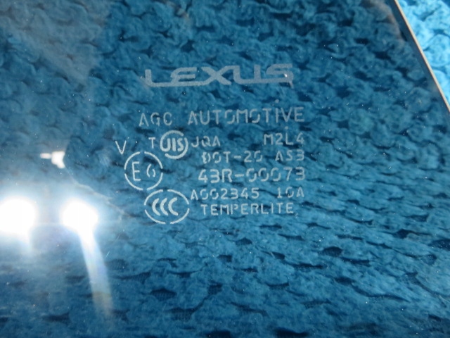 фото №3, Lexus rx 400h стекло вентиляционная кузовная левая