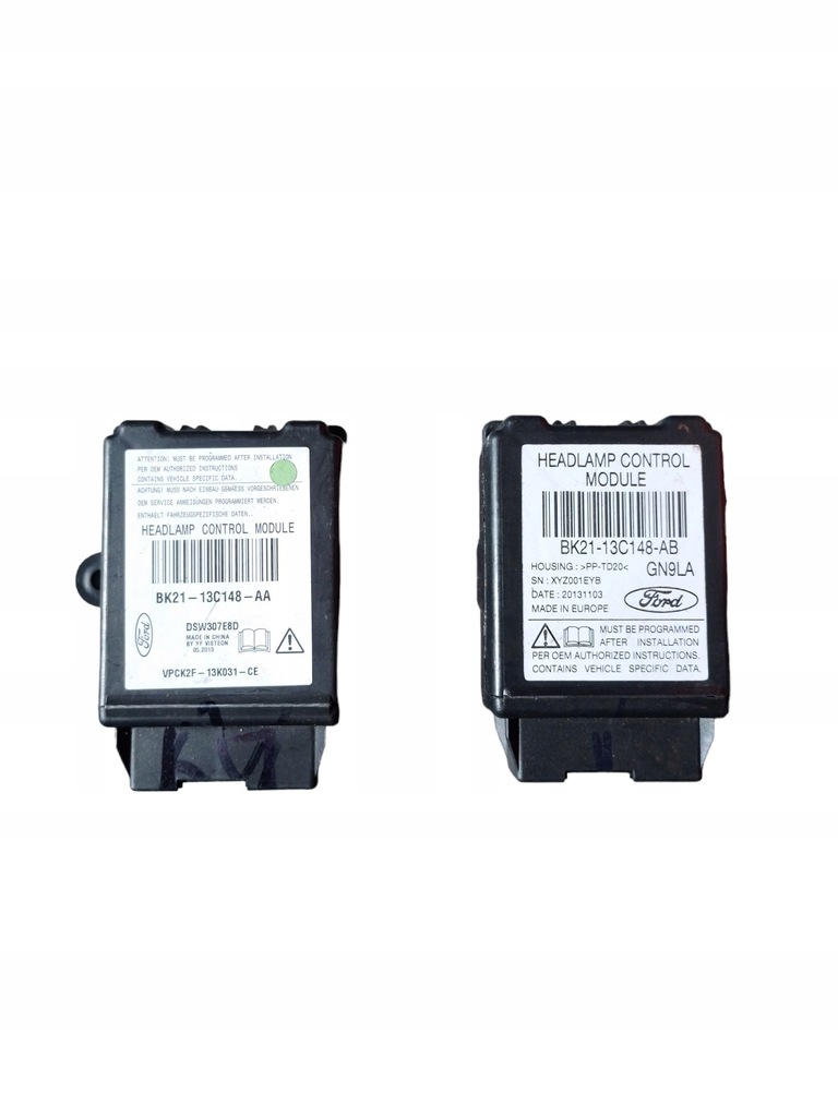 фото №1, Модуль света ford transit mk8 custom