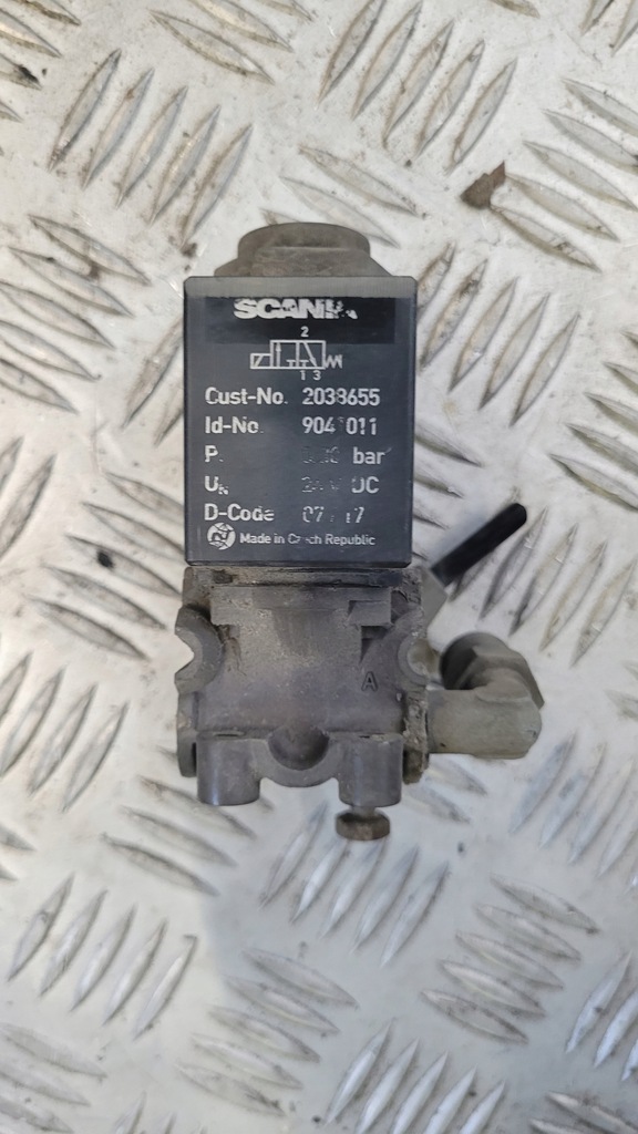 фото №2, Катушка блокировка мост клапан магнитный scania r / s 2038655