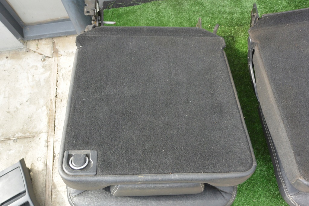 Сидіння iii ряд складний шкіра чорні mercedes-benz gl-klasa x164 комплект в Україні