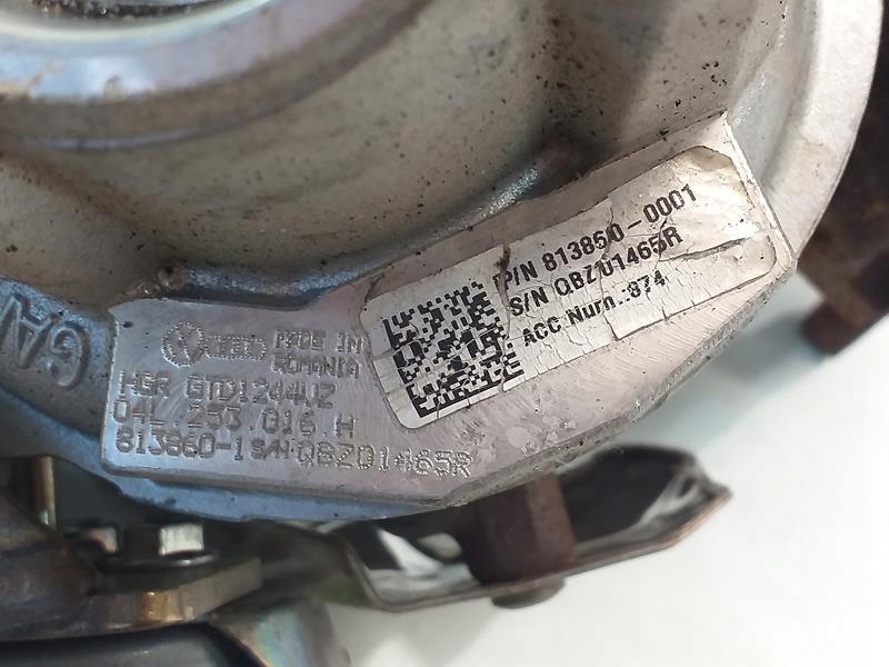 фото №6, Турбонагнітач турбіна leon iii 1.6 tdi 04l971501a