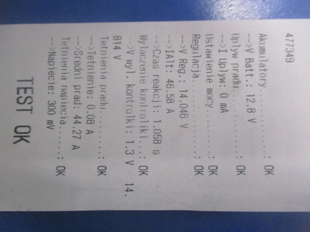 фото №6, Mercedes clk c208 coupe 2.0 генератор a0101549902 valeo 2541992b test